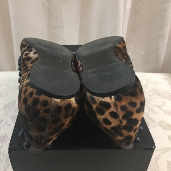 🆕 Roberto Festa pony hair studs Flats, Italy - Picture 7 of 8